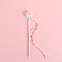 HKM-2617533 Boredom-Busting Funny Cat Stick with Sounding Bells and Colorful Fruit Shapes