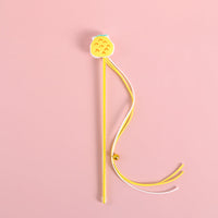 HKM-2617533 Boredom-Busting Funny Cat Stick with Sounding Bells and Colorful Fruit Shapes