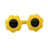 HKM-2618301 Pet Sunglasses with Flower and Love Patterns ¨C Cute Resin Accessories for Fashionable Pets