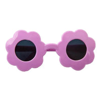 HKM-2618301 Pet Sunglasses with Flower and Love Patterns ¨C Cute Resin Accessories for Fashionable Pets