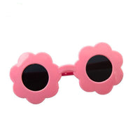 HKM-2618301 Pet Sunglasses with Flower and Love Patterns ¨C Cute Resin Accessories for Fashionable Pets