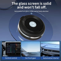 HKM-261843 Universal Magnetic Car Phone Holder with Vacuum Suction for Secure Mobile Device Mounting in Vehicles