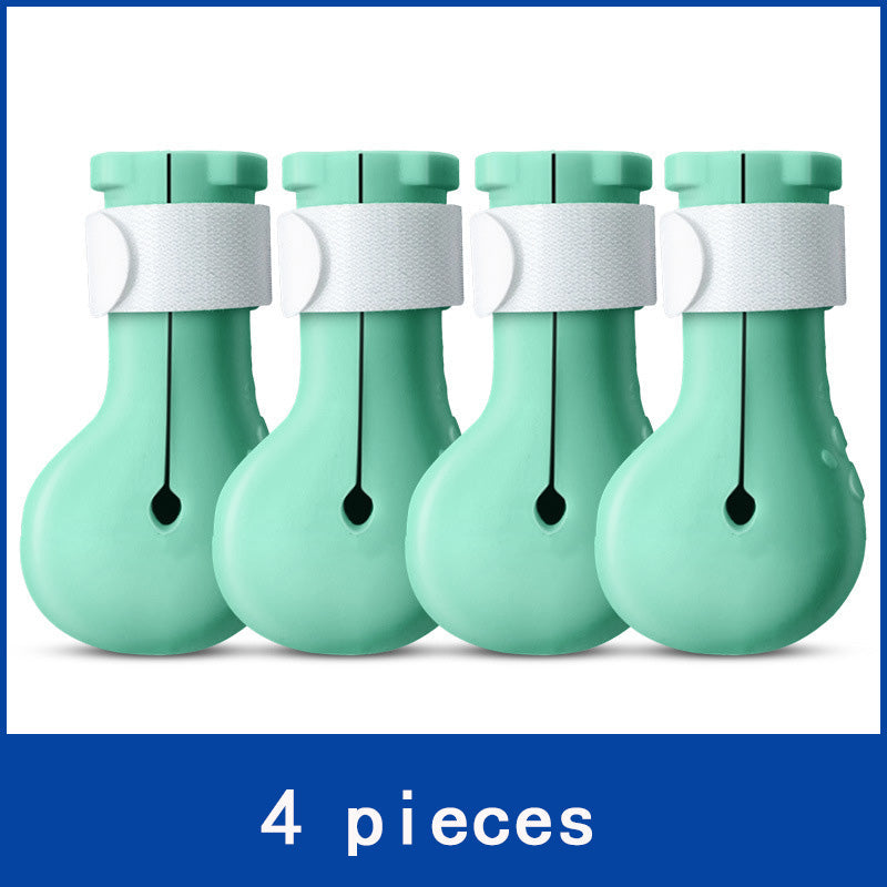 HKM-2619325 Universal Silicone Cat Nail Covers - Anti-Scratch Bathing Cat Foot Protection