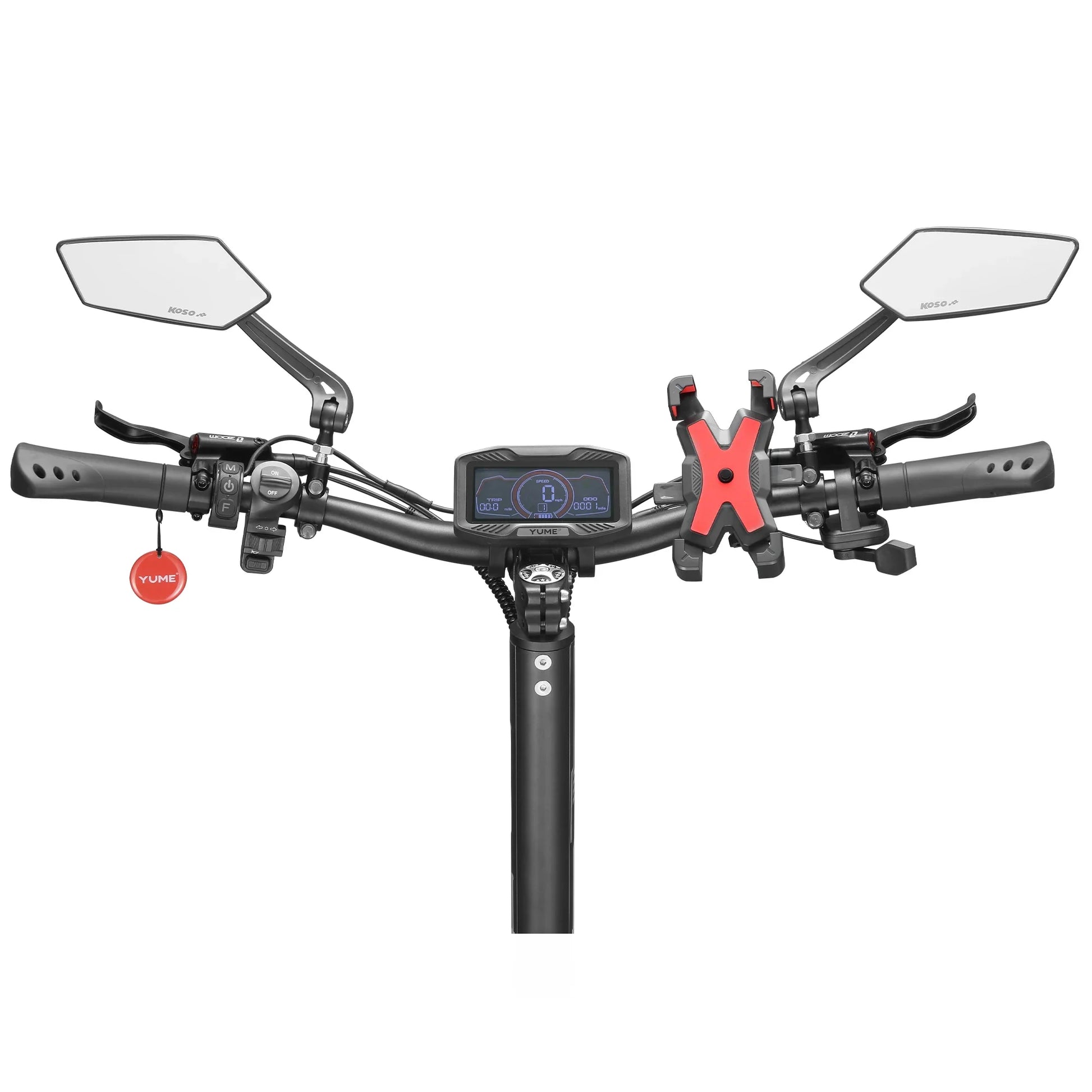 HKM-262291 YUME HAWK Pro 250W Folding Electric Scooter with Full Suspension, Max Speed 45km/h, 96km Range, Waterproof, App Control