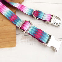 HKM-2624445 Personalized Adjustable Dog Collar with Metal Buckle and Bell for Small Breeds