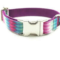 HKM-2624445 Personalized Adjustable Dog Collar with Metal Buckle and Bell for Small Breeds