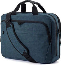 HKM-262483 15.6-Inch Waterproof Laptop Briefcase with Lock - Professional Business Messenger Bag for Men
