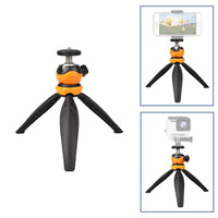 HKM-262483 Adjustable Aluminum Alloy Tripod Stand for Cameras, Phones & Microphones