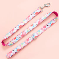 HKM-2626237 Bubble Pet Collar and Leash Set - Durable Polyester Towing Rope and Collar Combination