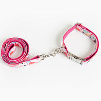 HKM-2626237 Bubble Pet Collar and Leash Set - Durable Polyester Towing Rope and Collar Combination