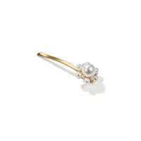 HKM-262675 Heart Shaped Pearl Hairpin for Women in Korean Style