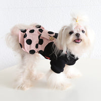 HKM-2627005 Couple's Casual Pet Clothing with Lapel Shoulder Strap for Dogs and Cats
