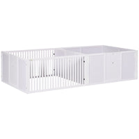 HKM-2627901 Puppy Whelping Box with Two-Room Design for Comfort and Security
