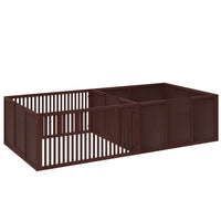 HKM-2627901 Puppy Whelping Box with Two-Room Design for Comfort and Security