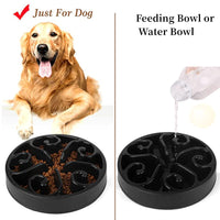 HKM-2629693 Non-Slip Pet Dog Slow Feeder Bowl - Eco-Friendly Anti-Gulping Design for All Dog Sizes