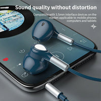 HKM-262995 Wired In-Ear Earphones with Magnetic Design, 1.2M Cable, 3.5mm Connector for Mobile Devices