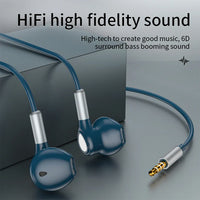 HKM-262995 Wired In-Ear Earphones with Magnetic Design, 1.2M Cable, 3.5mm Connector for Mobile Devices