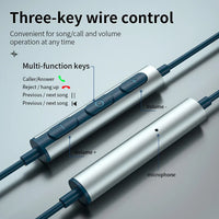 HKM-262995 Wired In-Ear Earphones with Magnetic Design, 1.2M Cable, 3.5mm Connector for Mobile Devices