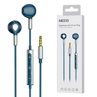 HKM-262995 Wired In-Ear Earphones with Magnetic Design, 1.2M Cable, 3.5mm Connector for Mobile Devices