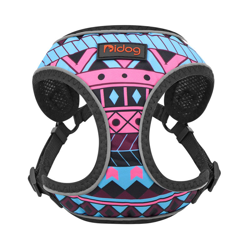 HKM-2631997 Reflective Pet Harness for Small and Medium Dogs - Comfortable 360¡ã Design, Adjustable Fit, Durable Nylon