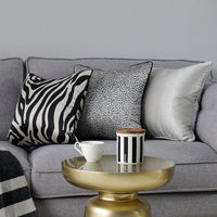 HKM-263379 Zebra Pattern Double-Sided Jacquard Cushion Pillow - 45x45cm, 50x50cm, 30x50cm