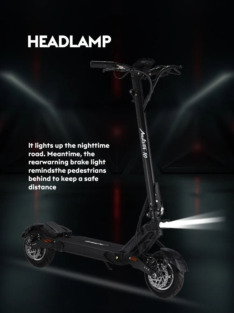 HKM-263443 Powerful 2000W Adult E-Scooter, Foldable, 52V 18.2Ah, Waterproof, Full Suspension, 60-80km Range