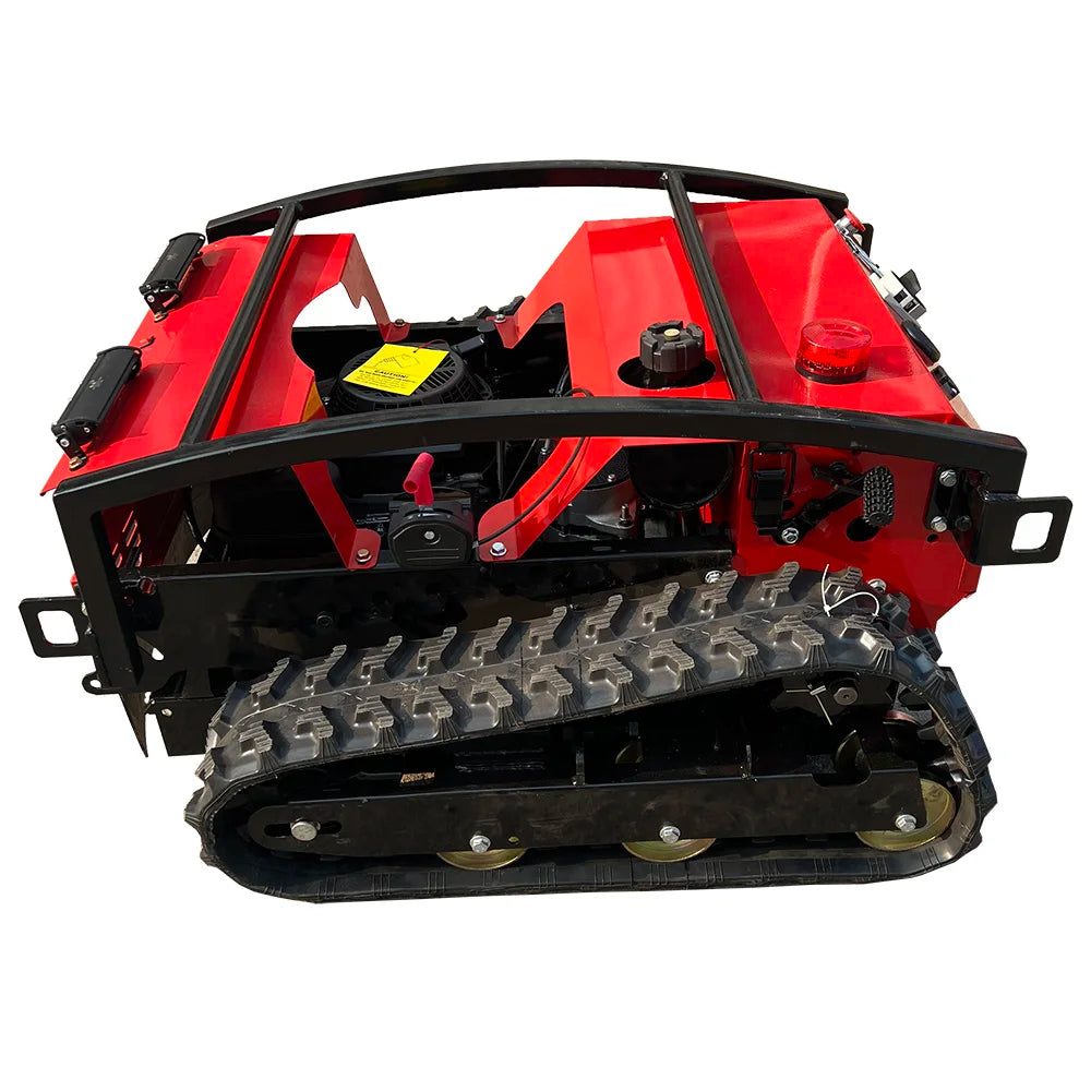 HKM-263443 Remote Control All-Terrain Lawn Mower with 360° Rotation for Garden Maintenance