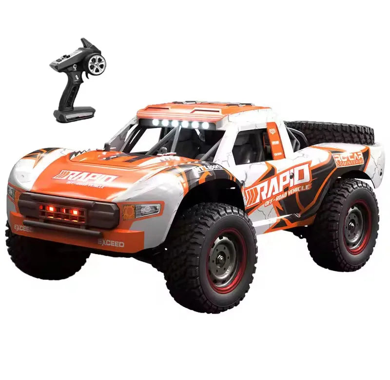 HKM-263507 1/14 Scale High-Speed Off-Road Remote Control Car with Brushless Motor and 4x4 Capability