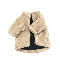 HKM-2636349 Leopard Print Dog Coat for Spring and Autumn, Cotton Material, Japanese and Korean Style
