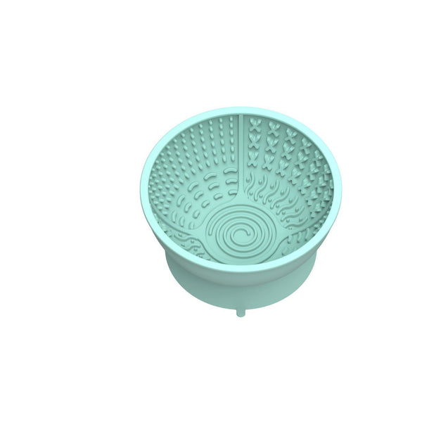 HKM-2638141 Pet Licking Mat and Slow Feeding Bowl in Multiple Colors, Silicone Material with Suction Cup