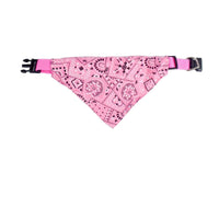 HKM-2639933 Small Dog/Cat Polyester Triangle Scarf Collar - Pink, Black, Dark Blue, Bright Red