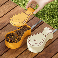HKM-2641213 Portable 2-in-1 Pet Water Bottle and Food Container - Leak-Proof Hydration Solution for Cats and Dogs