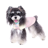 HKM-2642493 Casual Pink Dog Clothes for Small Bichon Schnauzers in Multiple Sizes