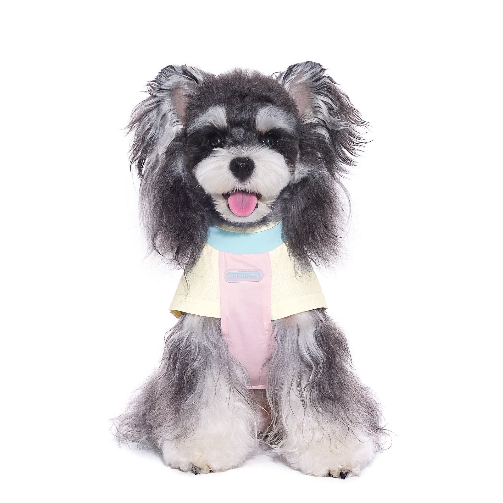 HKM-2642493 Casual Pink Dog Clothes for Small Bichon Schnauzers in Multiple Sizes