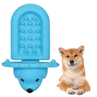 HKM-264275 Soft Rubber Dog Toy and Peanut Butter Slow Feeder Pad for Crate Training and Anxiety Relief