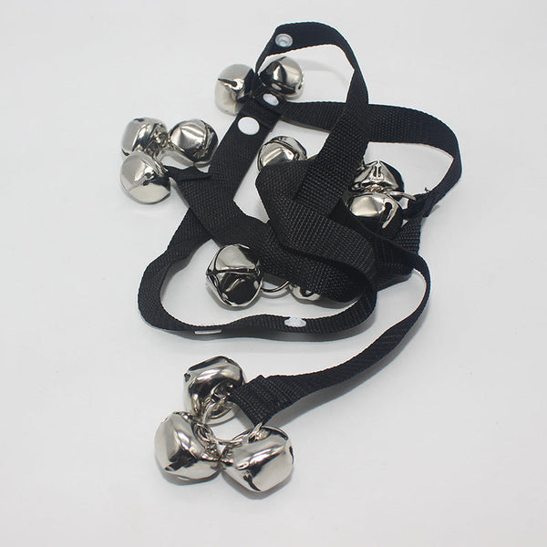 HKM-2643517 Dog Doorbell with Lanyard for Pet Training - 2.5m Cloth Leash with Bell