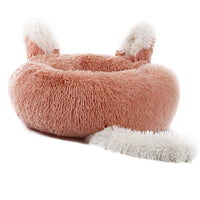 HKM-2643773 Cozy Cloth Rabbit Pet Nest Dog Bed in Various Colors and Sizes