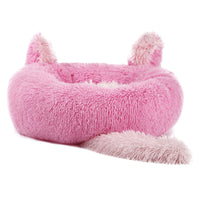 HKM-2643773 Cozy Cloth Rabbit Pet Nest Dog Bed in Various Colors and Sizes