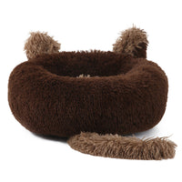 HKM-2643773 Cozy Cloth Rabbit Pet Nest Dog Bed in Various Colors and Sizes