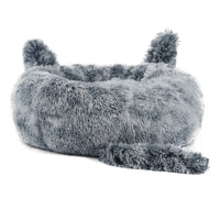 HKM-2643773 Cozy Cloth Rabbit Pet Nest Dog Bed in Various Colors and Sizes