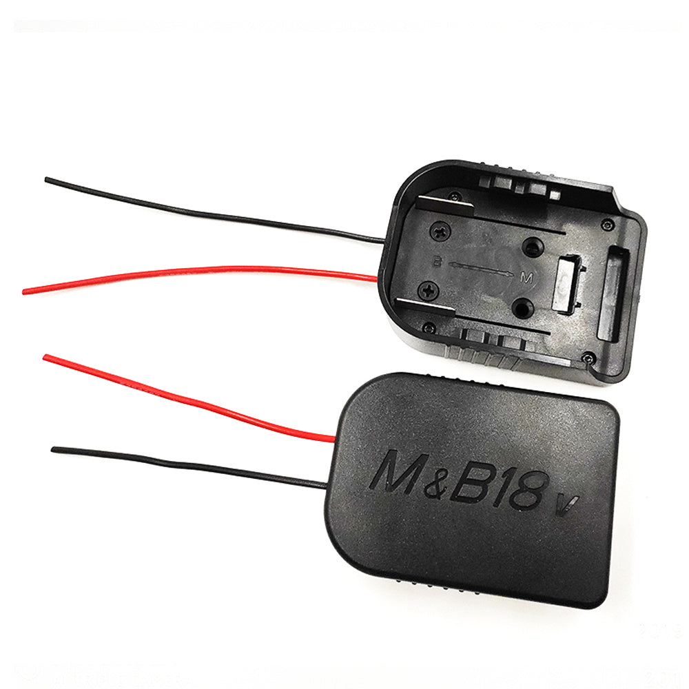 HKM-264467 DIY Adapter for Makita and Bosch 18V Lithium Batteries - Cable Output Converter