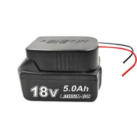 HKM-264467 DIY Adapter for Makita and Bosch 18V Lithium Batteries - Cable Output Converter