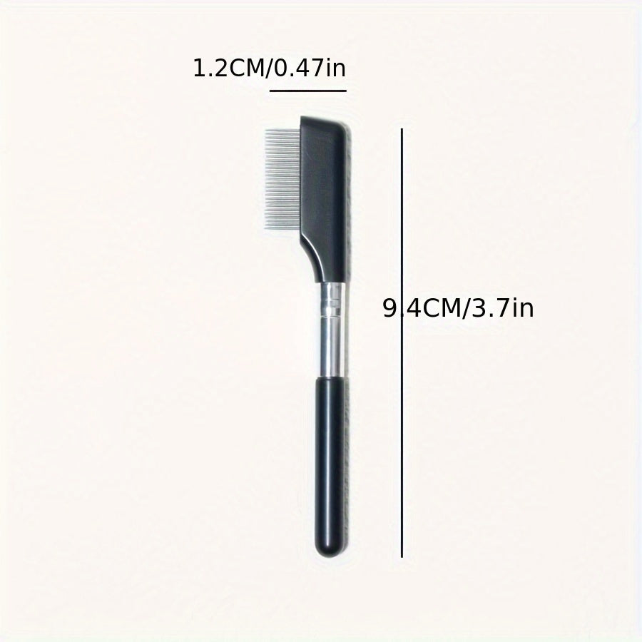 HKM-2645181 Pet-Friendly Eye Grooming Brush with Soft Tear Stain Remover and Ambidextrous Design for Dogs and Cats