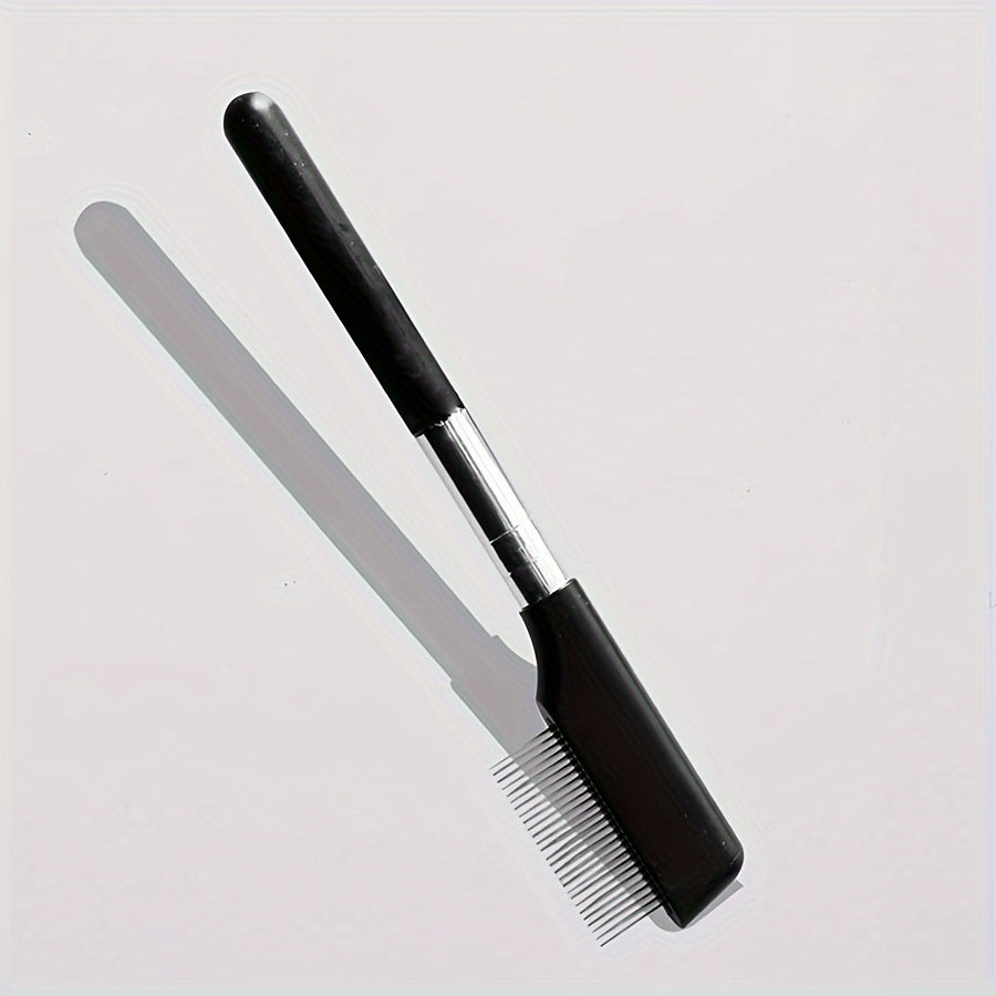 HKM-2645181 Pet-Friendly Eye Grooming Brush with Soft Tear Stain Remover and Ambidextrous Design for Dogs and Cats