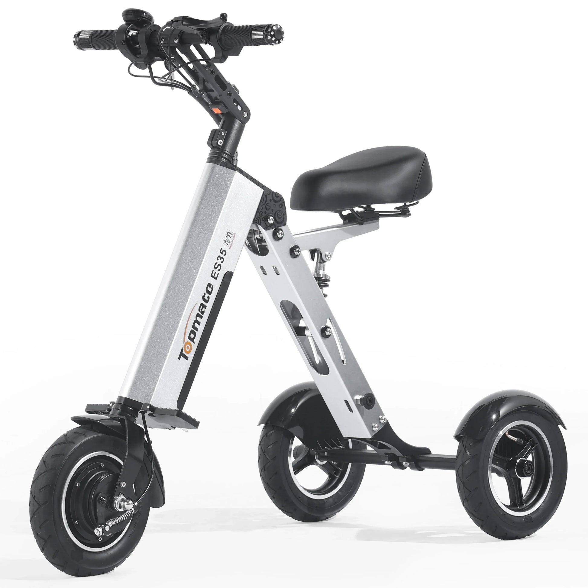 HKM-264595 Lightweight Foldable Electric Tricycle with Removable Battery and Reverse Function