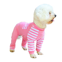 HKM-2646077 Cotton Teddy Bear Costume for Dogs - Cozy Four-Legged Outfit