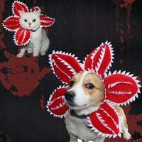 HKM-2648509 Cannibal Flower Fun Polyester Headgear for Cats in Multiple Sizes