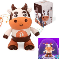 HKM-265043 Electric Singing and Dancing Cow Toy for Babies and Toddlers (0-4 Years)