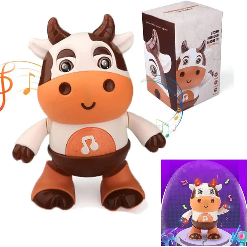 HKM-265043 Electric Singing and Dancing Cow Toy for Babies and Toddlers (0-4 Years)