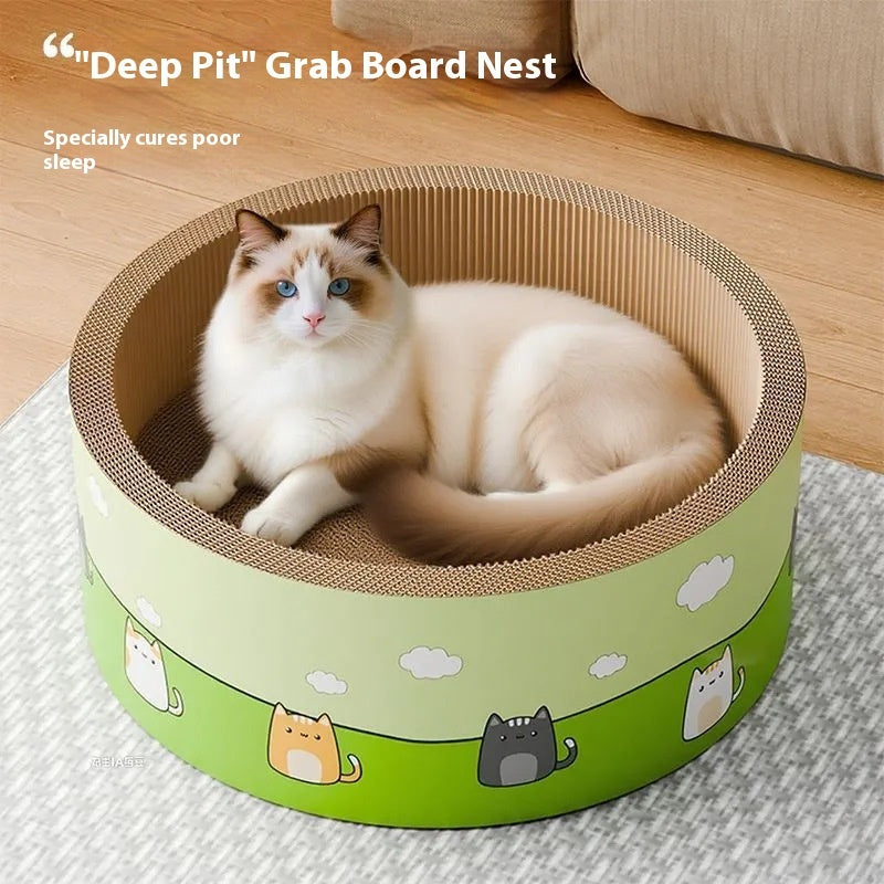 HKM-2650941 Super Large Round and Oval Deep Cat Scratch Board Replacement Refills in Various Sizes